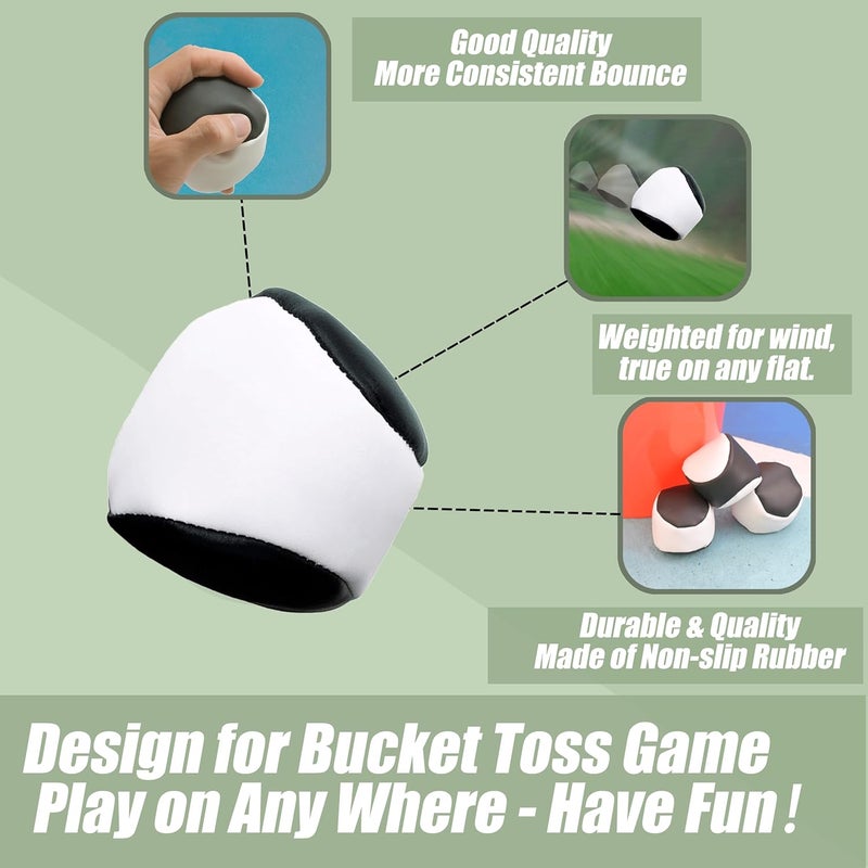 Viminston Bucket Toss Replacement Balls 3 Pack for Outdoor Yard Game - Image 4